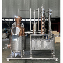 alcohol still  300L fruit distillation machine whisky rum gin maker alembic copper distillation